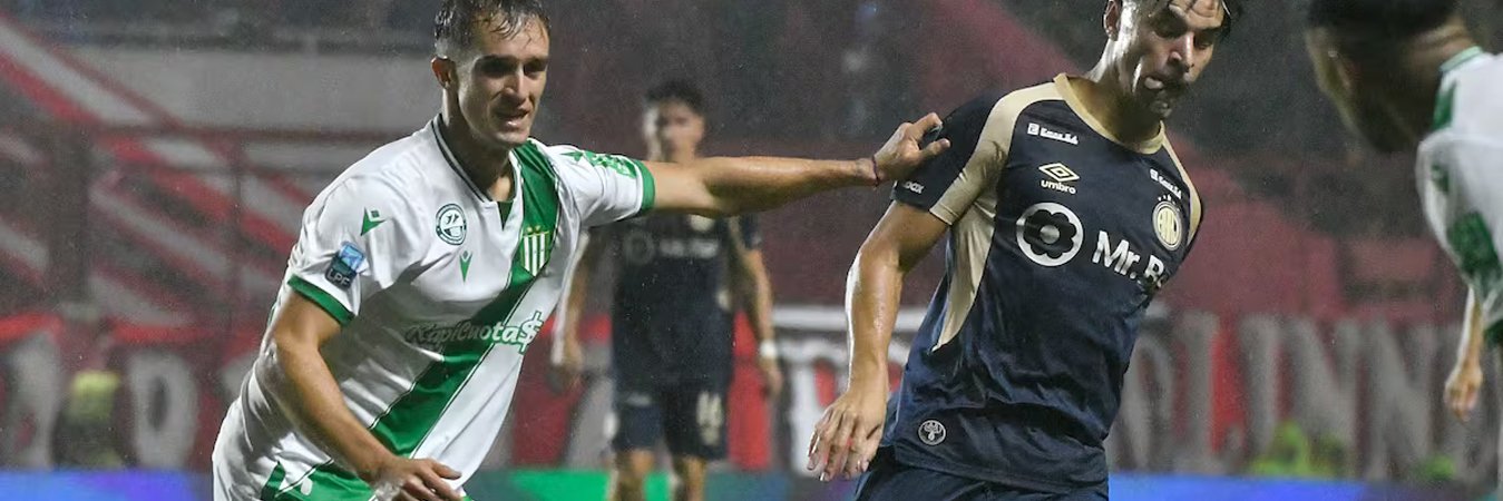 Argentinos y Banfield se armaron un partidazo bajo la lluvia